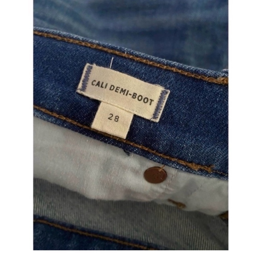 MADEWELL Fringe Flare Crop Jeans - Picture 9 of 10
